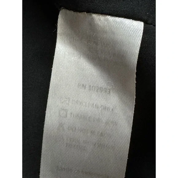 Adam Lippes Collective Black Wool Trench Coat Size 2 $548 - Picture 5 of 9